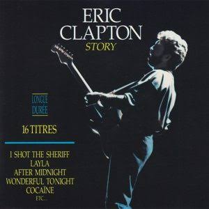 Eric Clapton — Story, CD compilation 16 titres (1990)