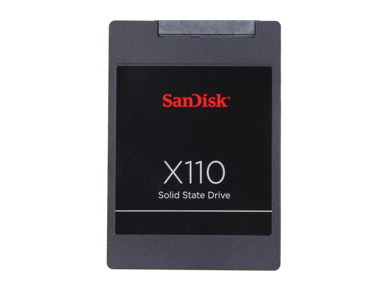 SanDisk X110 64 Go – Disque SSD interne 2,5 pouces SATA III 6 Gb/s MLC – SD6SB1M-064G-1022I  Copier
