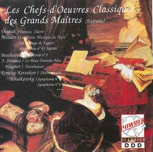CD Les Chefs-d'Oeuvres Classiques Des Grands Maîtres (Extraits) Ludwig van Beethoven Compilation