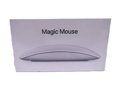 Apple Magic Mouse 2 — modèle A1657 / MLA02Z/A, blanche, Bluetooth rechargeable